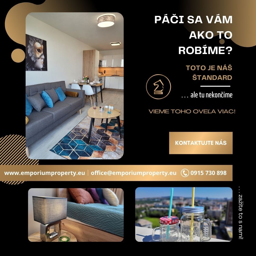 2i byt s prémiovým výhľadom│BEZ DEPOZITU│3 D - 20
