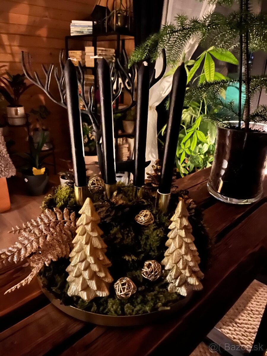 Vianočné vence, ikebany - 20