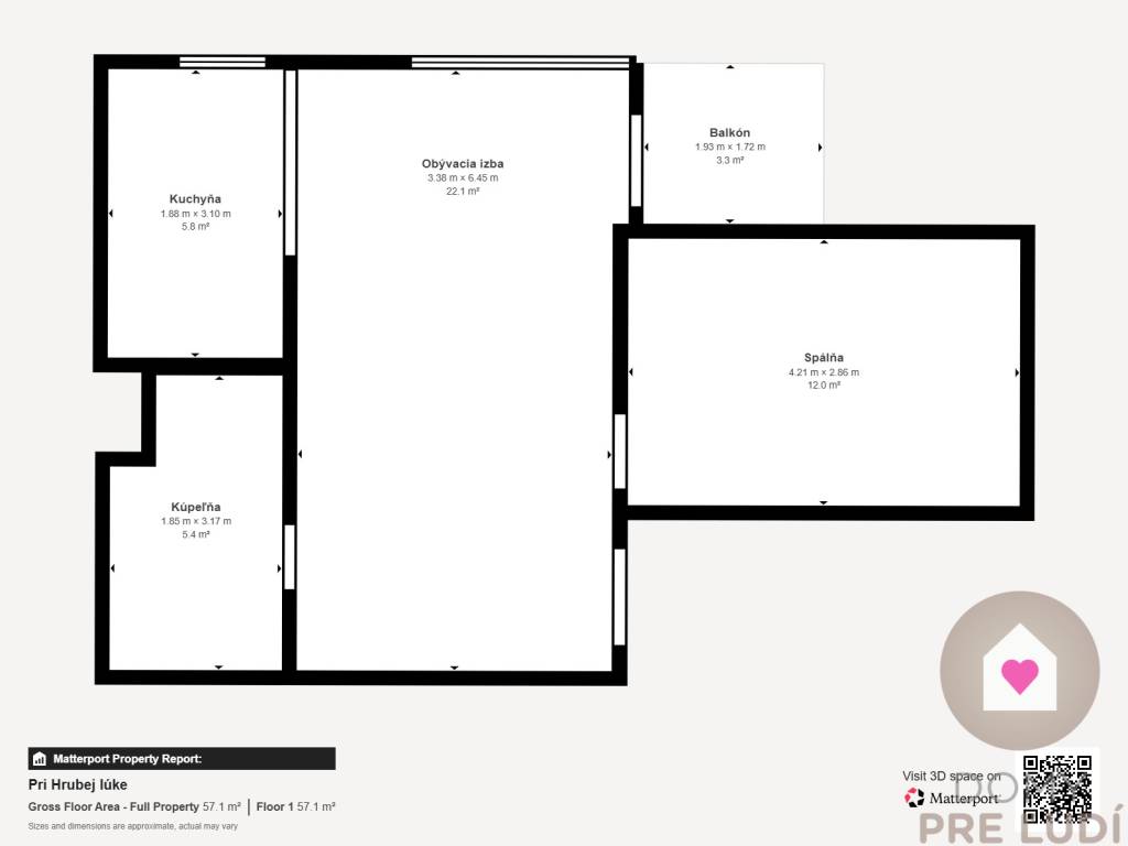 BA/IV-Prenájom zariadeného 2i bytu s balkónom a parkingom v - 20