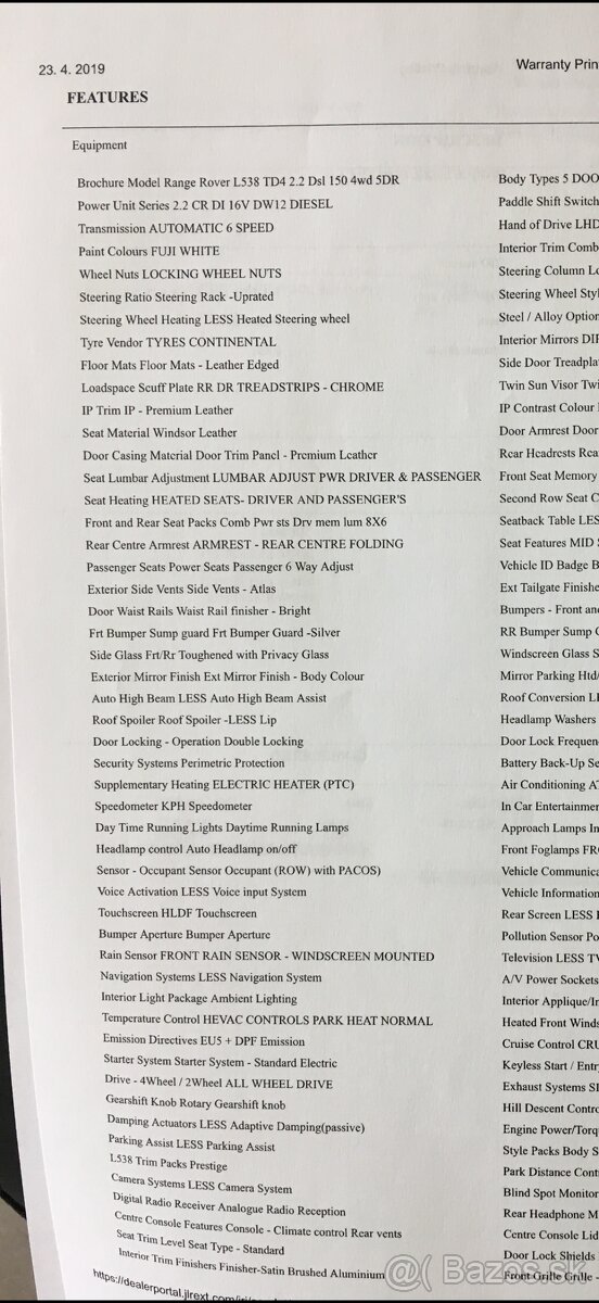 LAND ROVER RANGE ROVER EVOQUE 2.2 D 4wd - 20