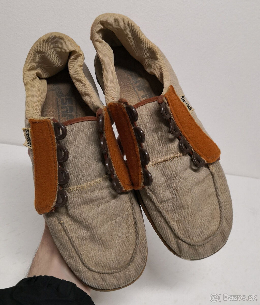 Starožitné Československe topánky Safari - 20