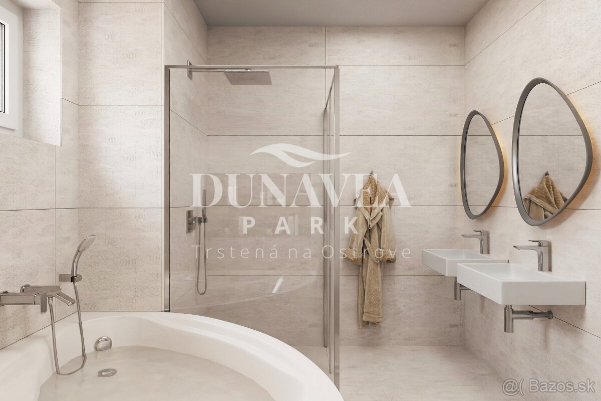 Veľký 3i byt+terasa+záhrada+2xparking,Trstená n/Ostrove,DS - 20