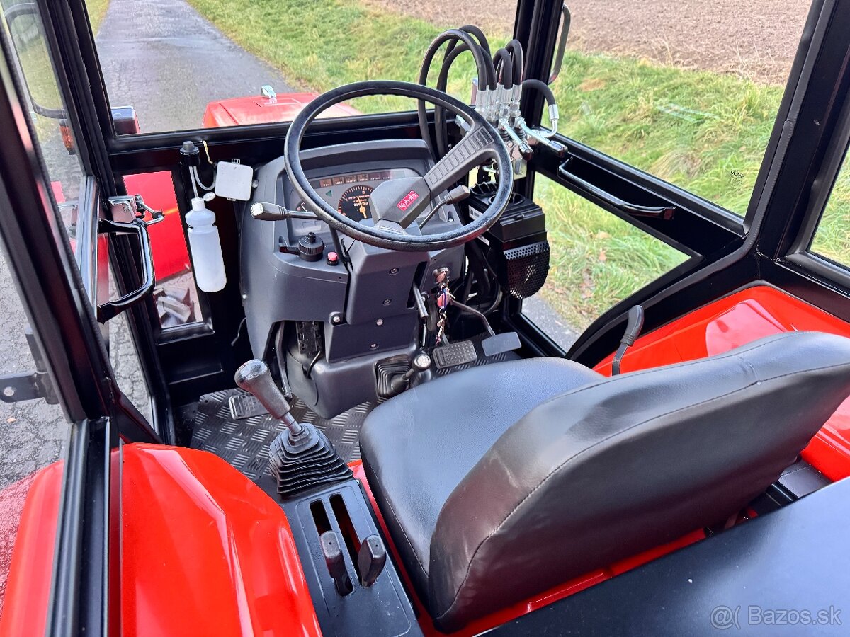 KUBOTA GL23 vyhřívaná kabina • radlice + sypa - 20