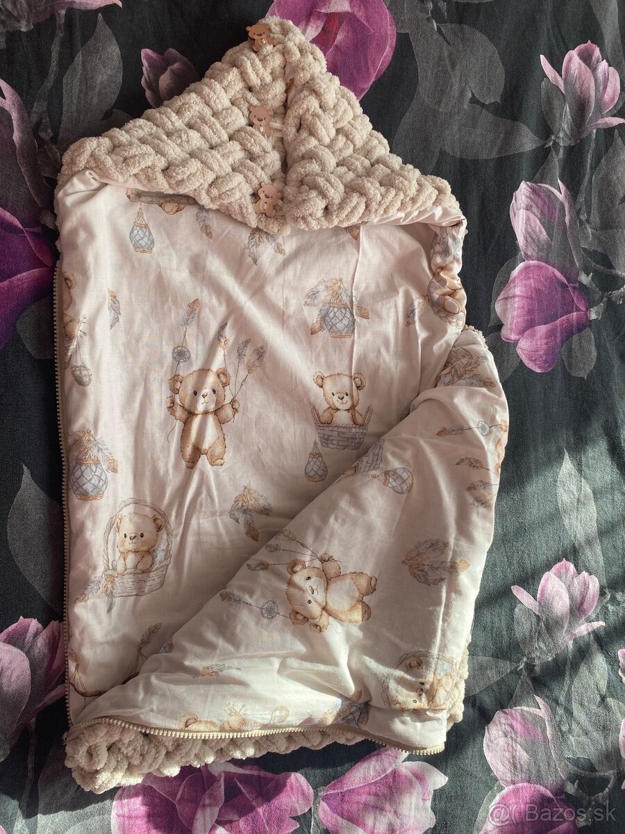 Zavinovačky a dečky pro miminko z puffy - 20