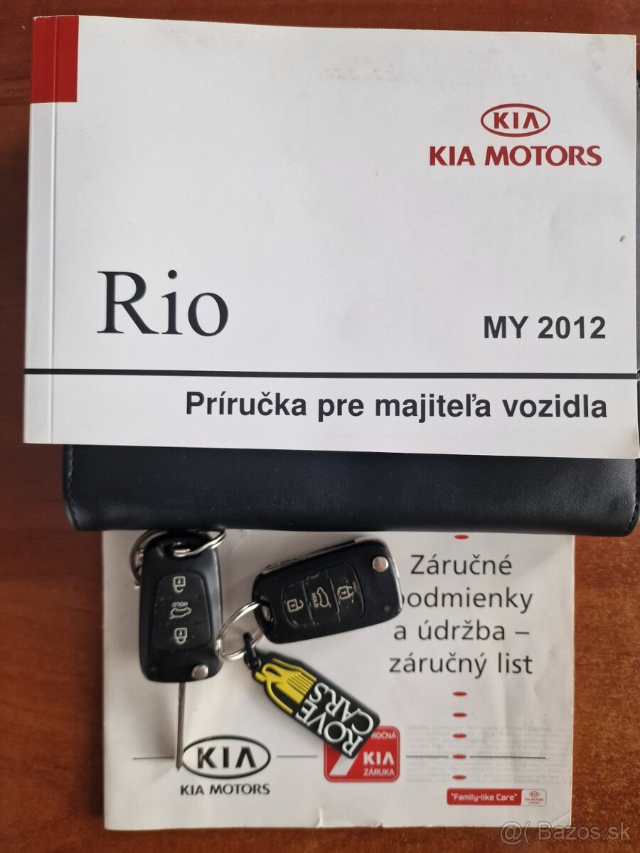 Kia Rio 1.25 CVVT 62.5KW M5 SR 1 majiteľ servis len KIA - 20