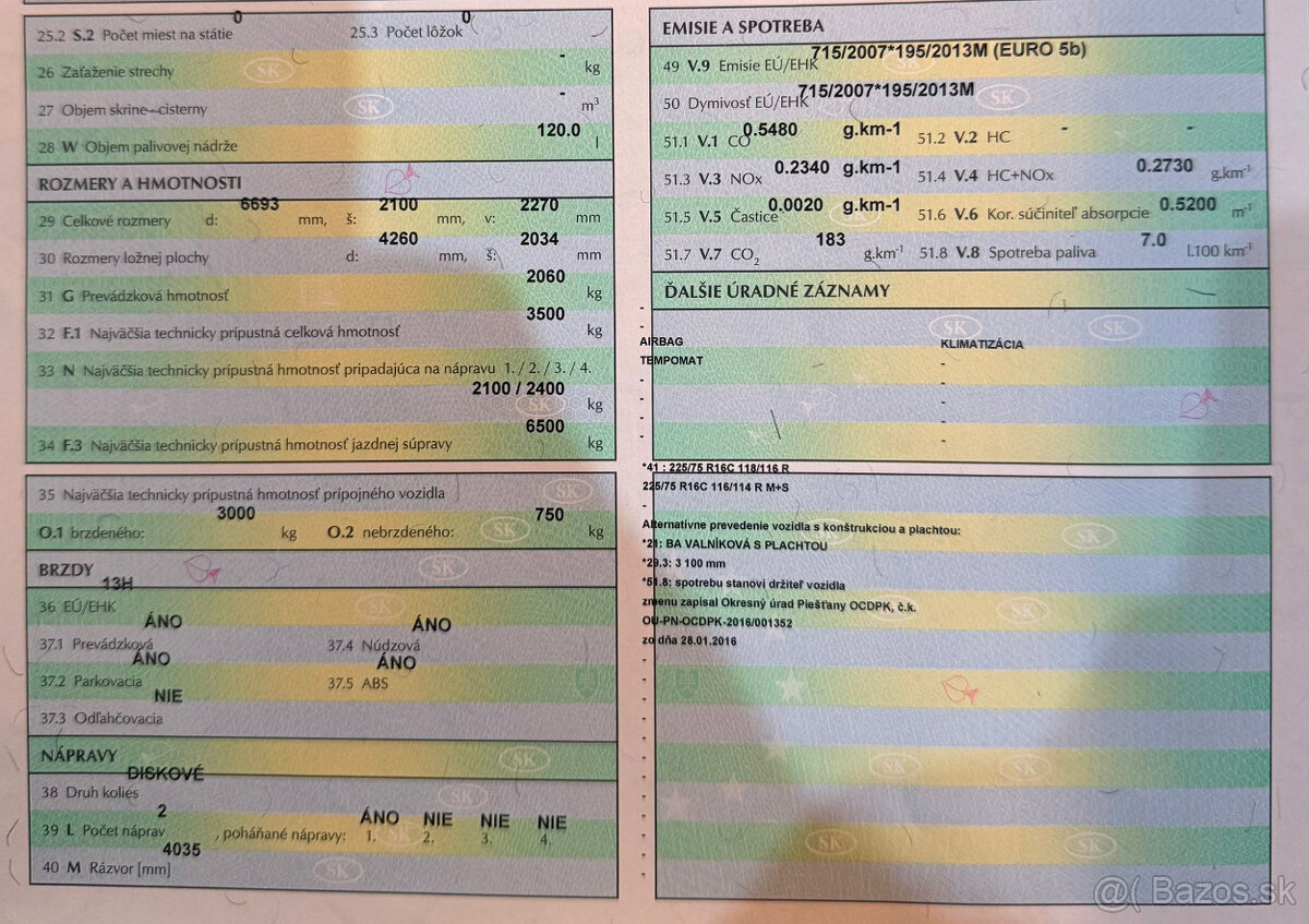 Fiat Ducato 2,3 MultiJet - Valník - 20