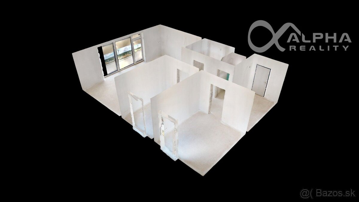 3i byty s balkónom, garážovým státím, Zelené údolie, SNV - 20