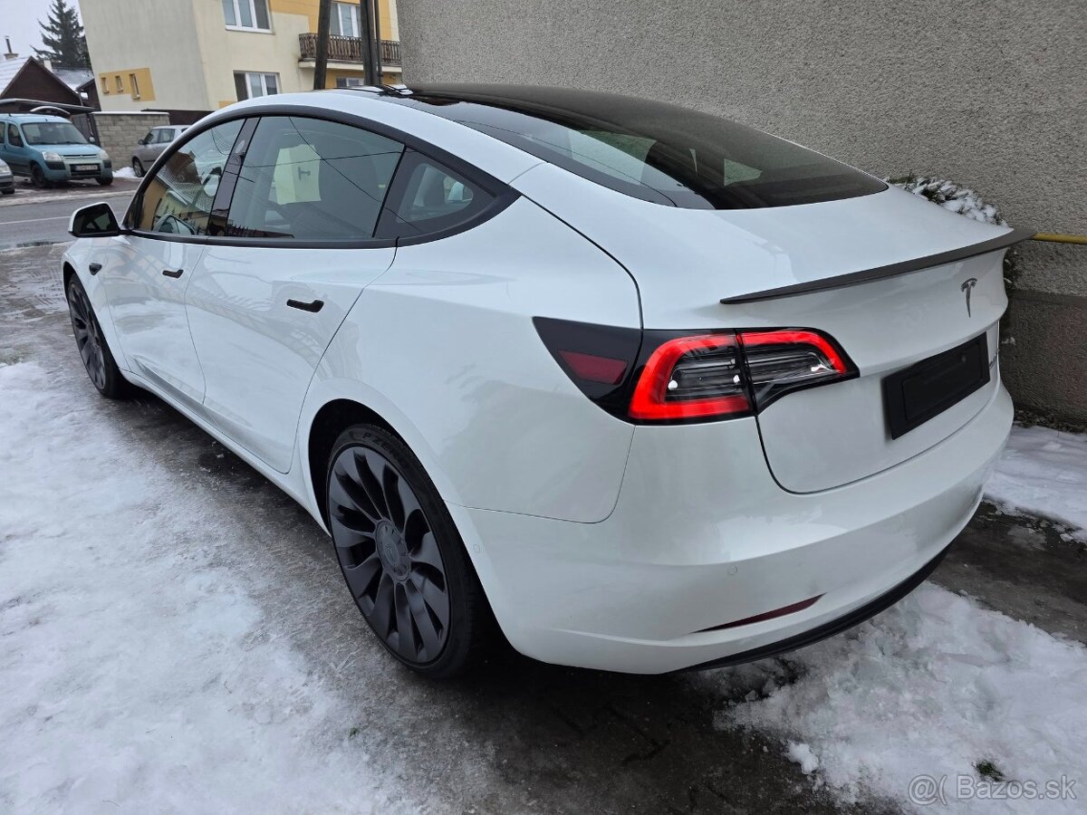 TESLA MODEL 3 PERFORMANCE FACELIFT BLACK PACKET LONG RANGE - 20