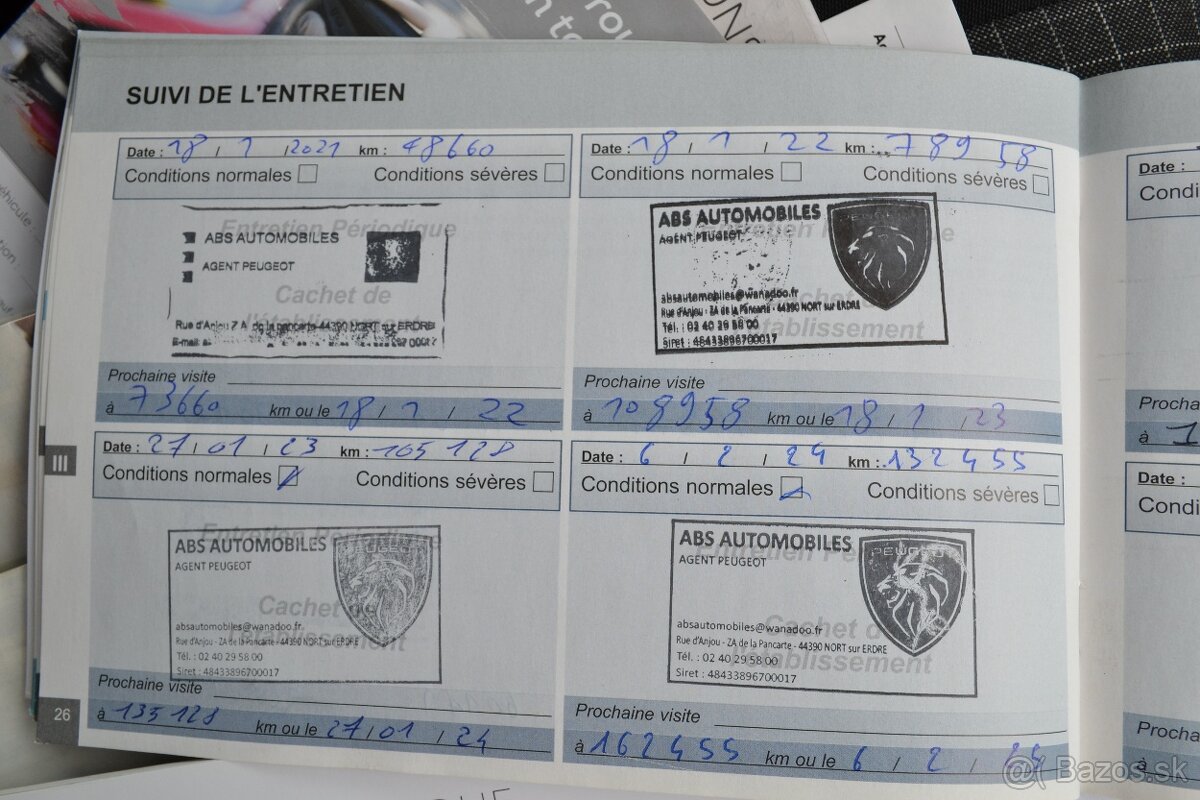 Peugeot Rifter XL,7M 1.5 BlueHDi 130 GT Line A/T8 r.v: 2019 - 20