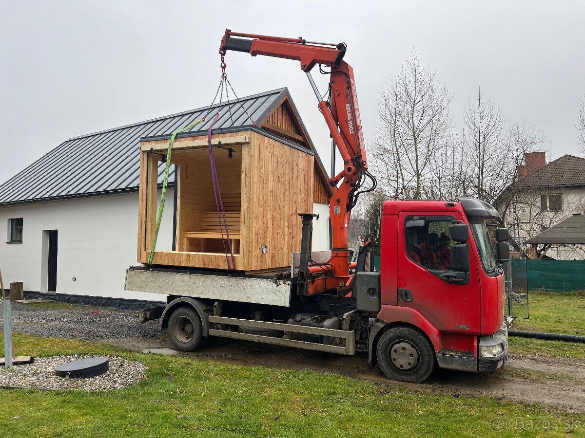 Venkovní finská sauna - 20