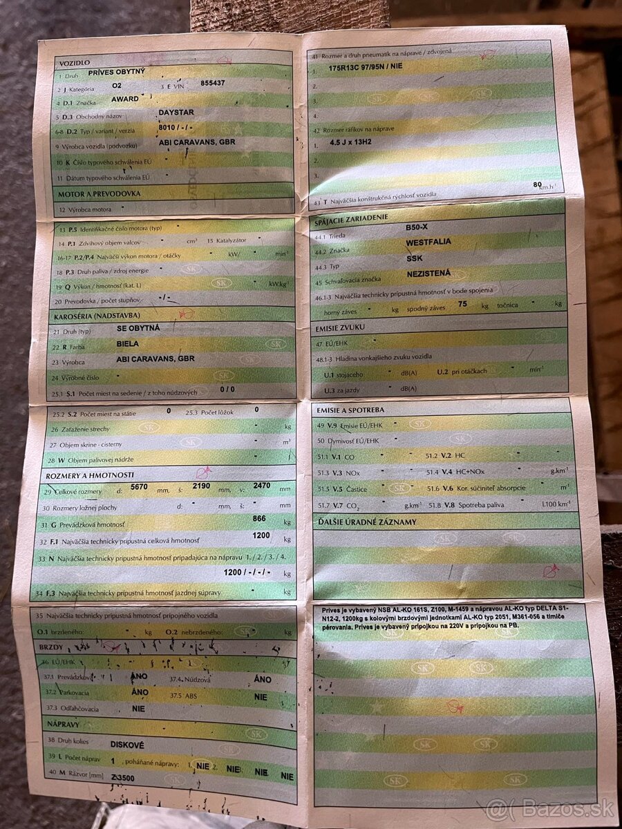 Predam karavan Daystar - 20