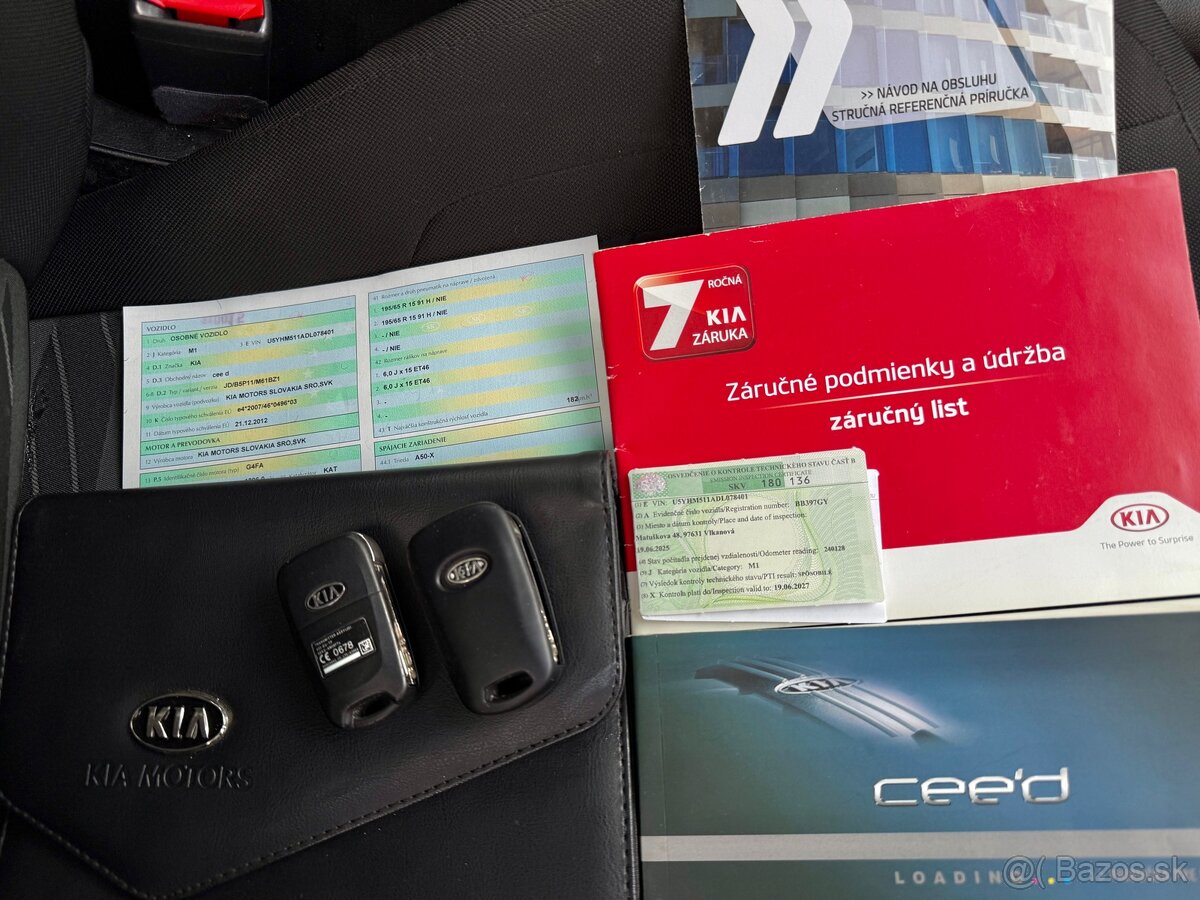 Kia Ceed 1.4i CVVT 2013 - 20