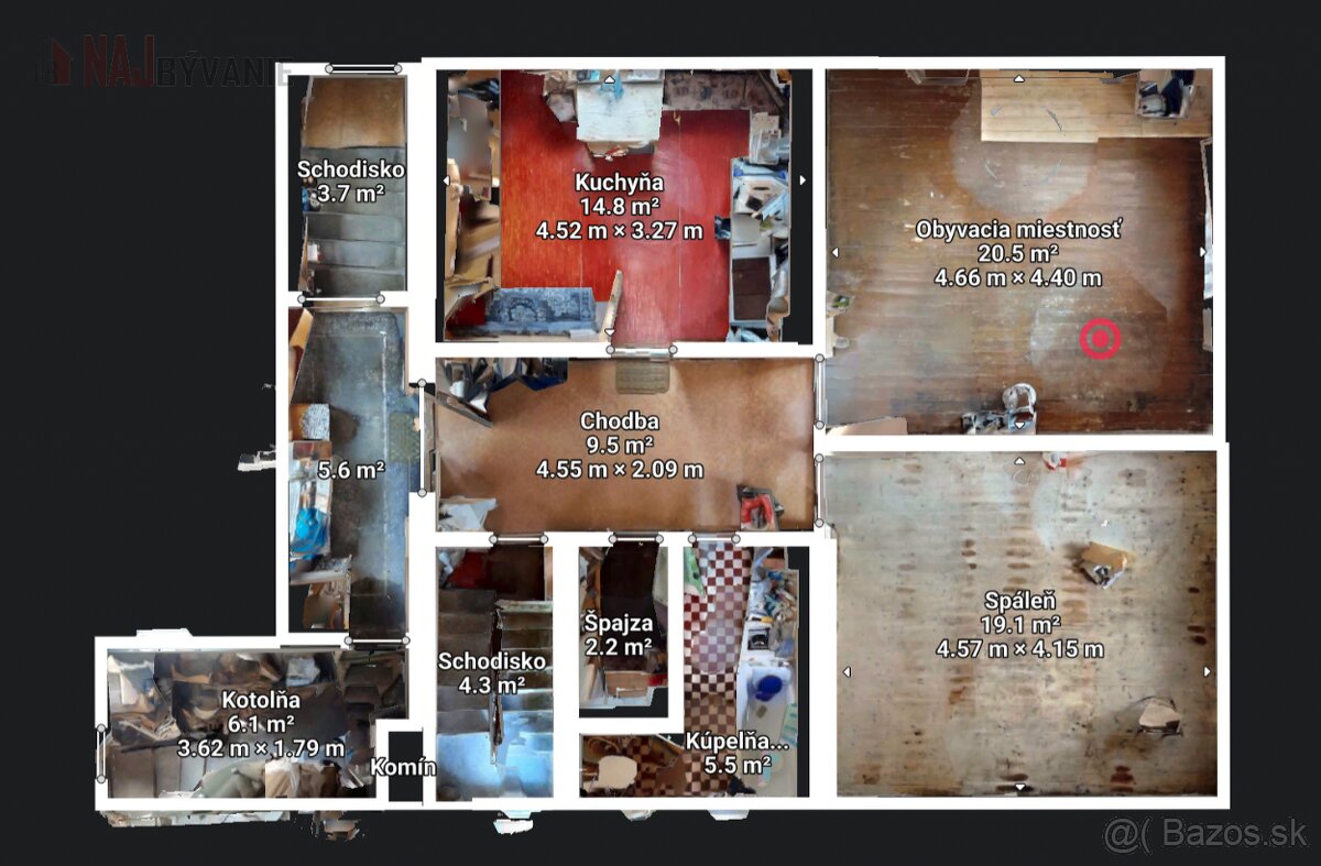 NA PREDAJ RODINNÝ DOM : RUŽOMBEROK - BIELY POTOK - 20