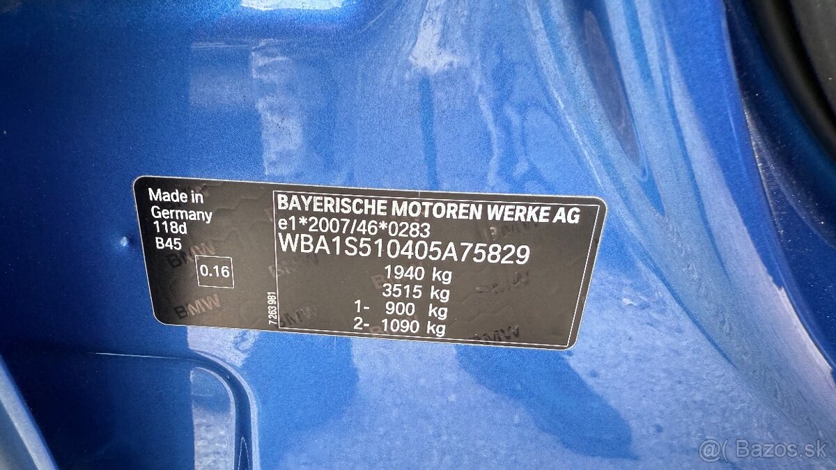 BMW Rad 1 118d Sport Line A/T - 20