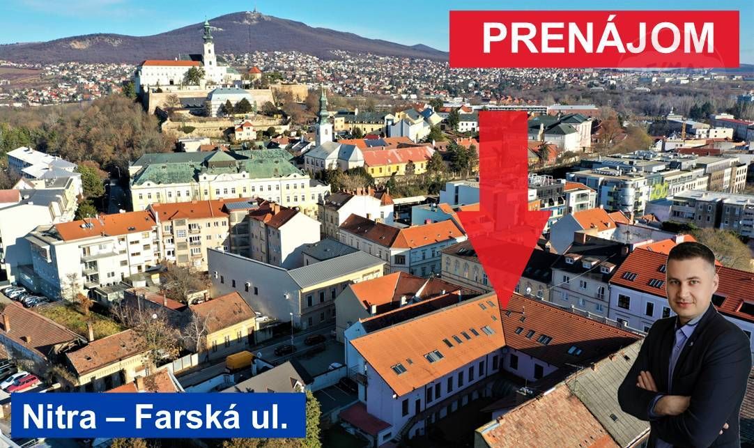 Obchodno-administratívne priestory na prenájom, Farská 10, N - 20