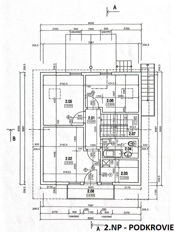 5–IZB.RD, POZEMOK 796m²,GARÁŽ,TERASA,PIVNICA,SENECKÁ,PEZINOK - 20
