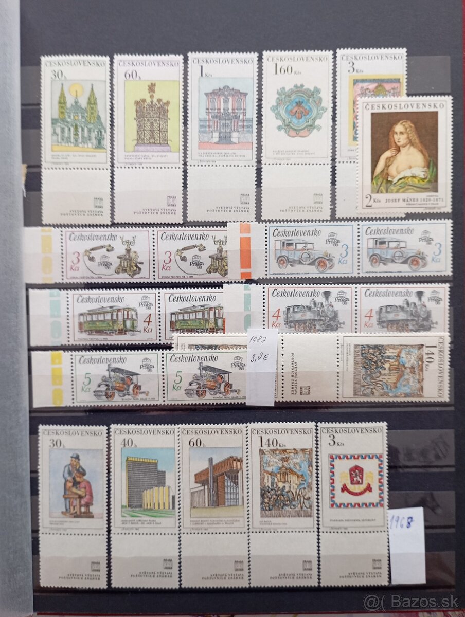 Zbierka známok ČSSR. - 20