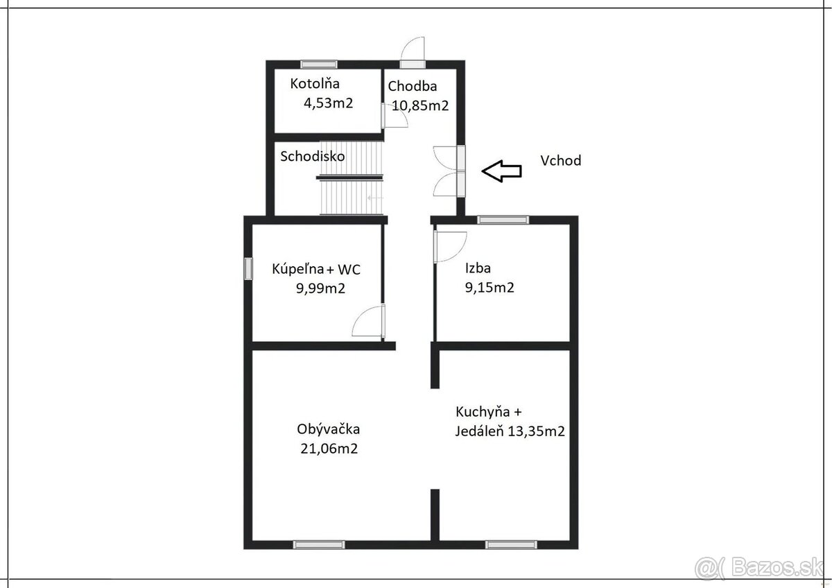 Na predaj 5-izbový rodinný dom v meste Šahy - 20