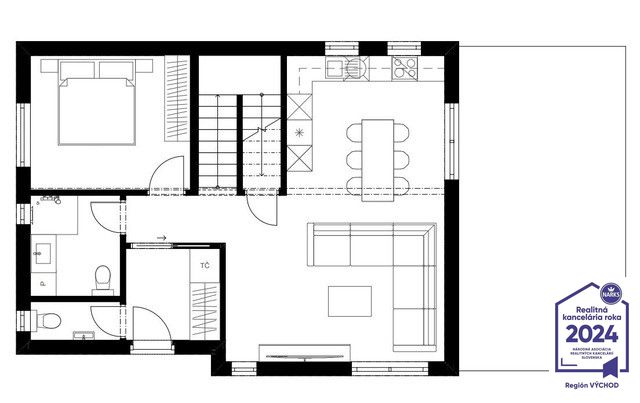 Novostavba rodinného domu, Nižná Hutka, Košice - okolie - 20