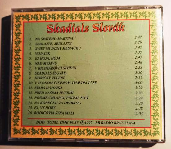 Zberatelské CD - ľudové - 20