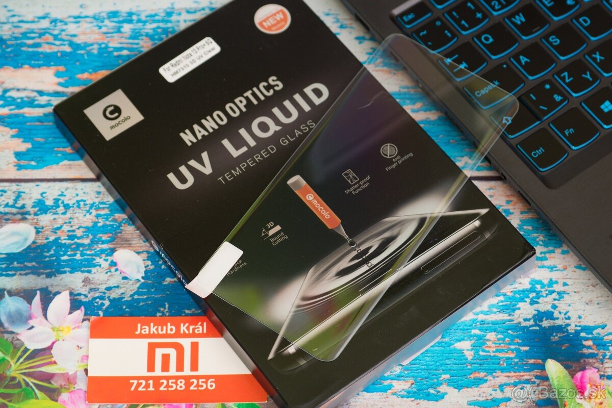 Tvrdené sklo Mocolo 3D,5D,UV pre Xiaomi, Redmi a Poco - 20