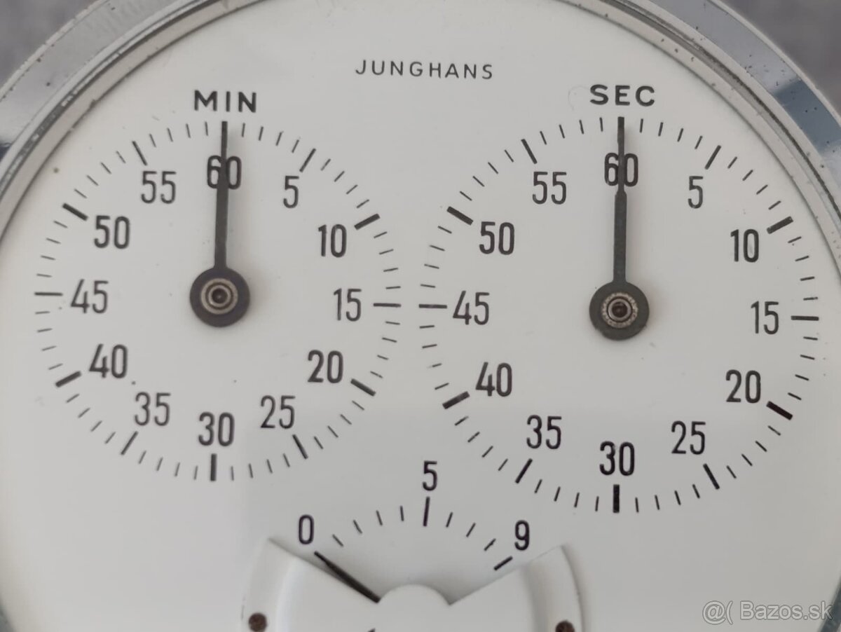 Zajímavé staré německé kapesní stopky Junghans. Funkční - 20