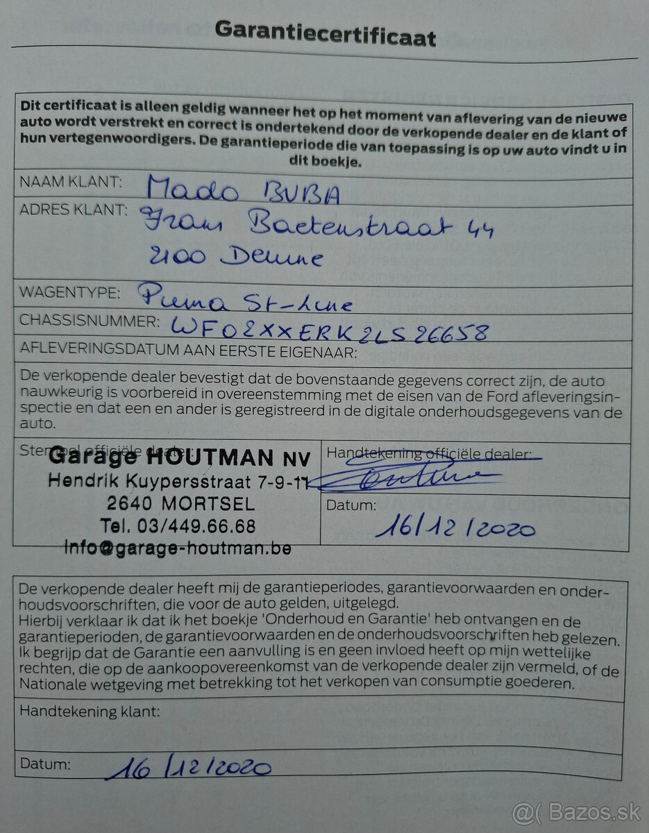 FORD PUMA 1,5 TDCi ST-line r.v. 12/2020 - 20