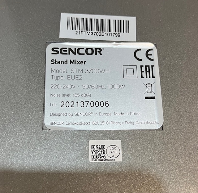 Sencor STM 3700WH 1000w kuchynský robot - 20