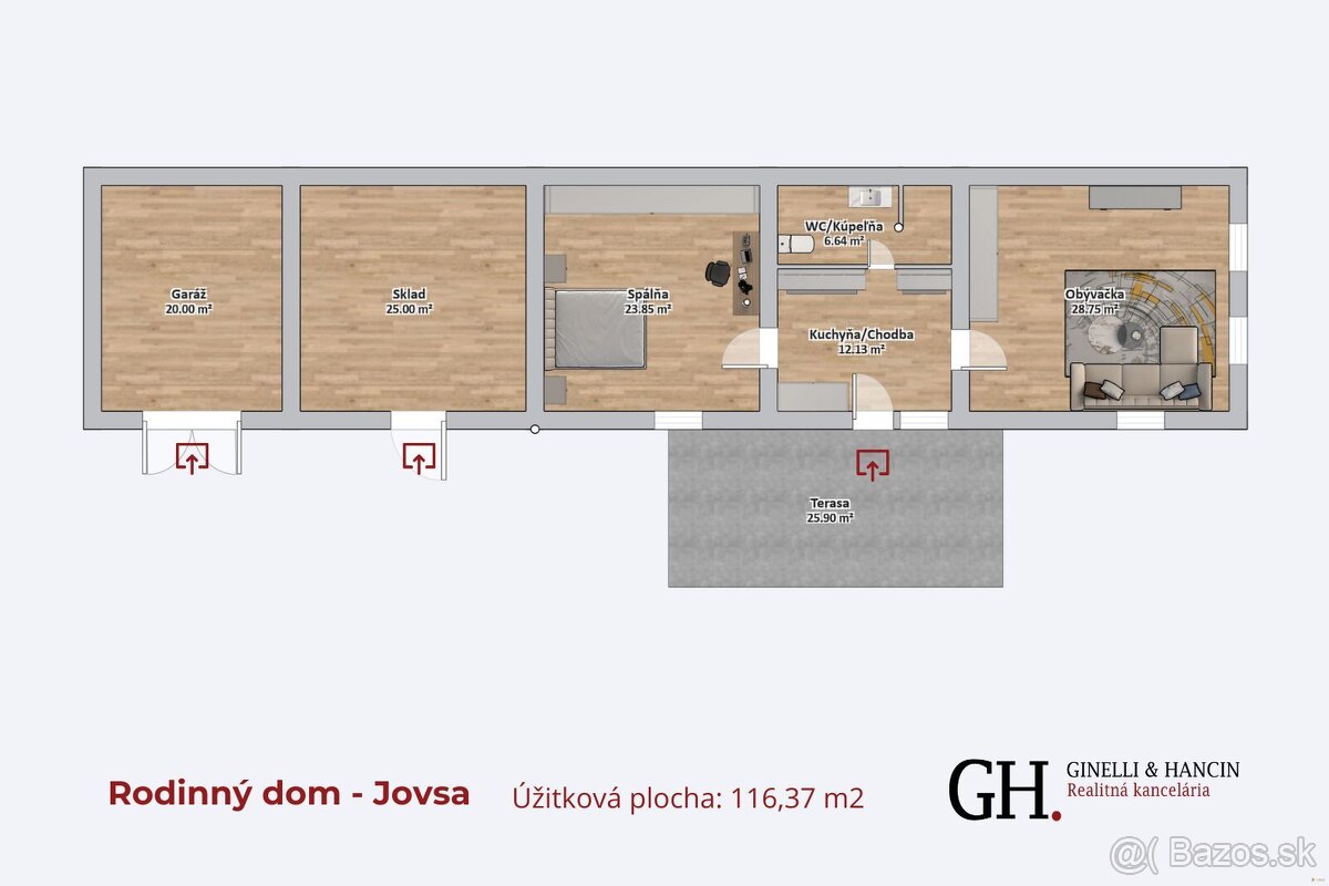Dom v Jovse - vidiecka pohoda s modernými prvkami - 20