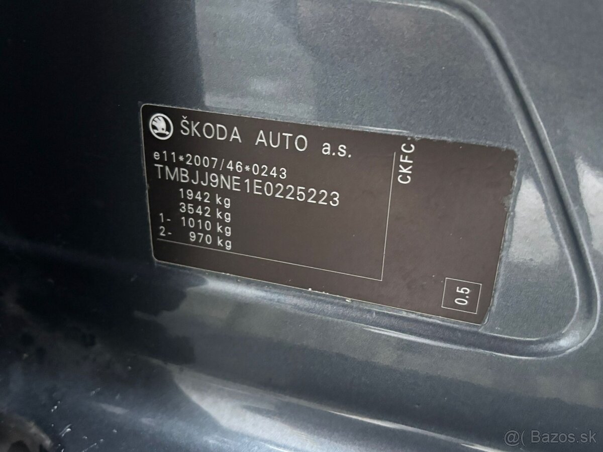 Škoda Octavia Combi 2.0 TDI Elegance/Style DSG 226tkm 2014 - 20