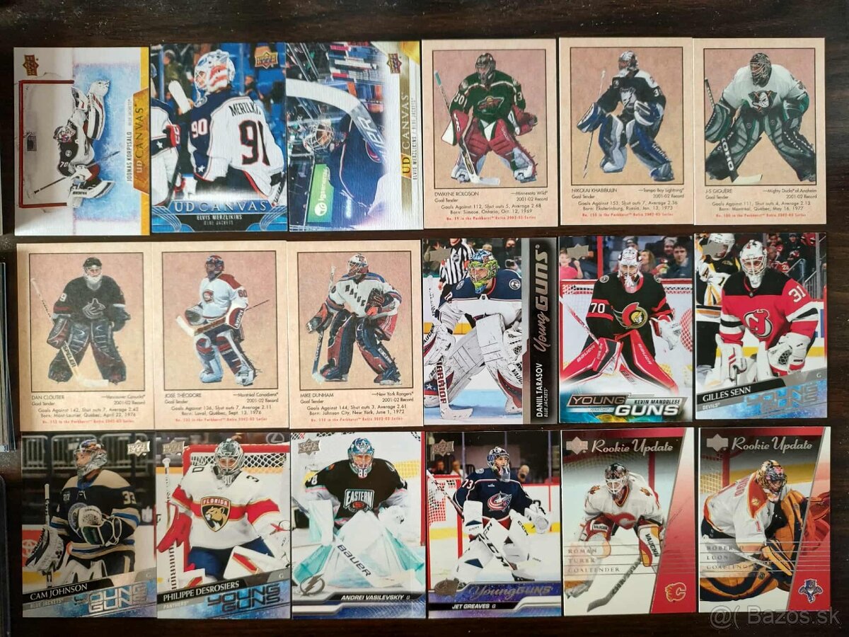Predam Hokejove karticky brankarov - 20