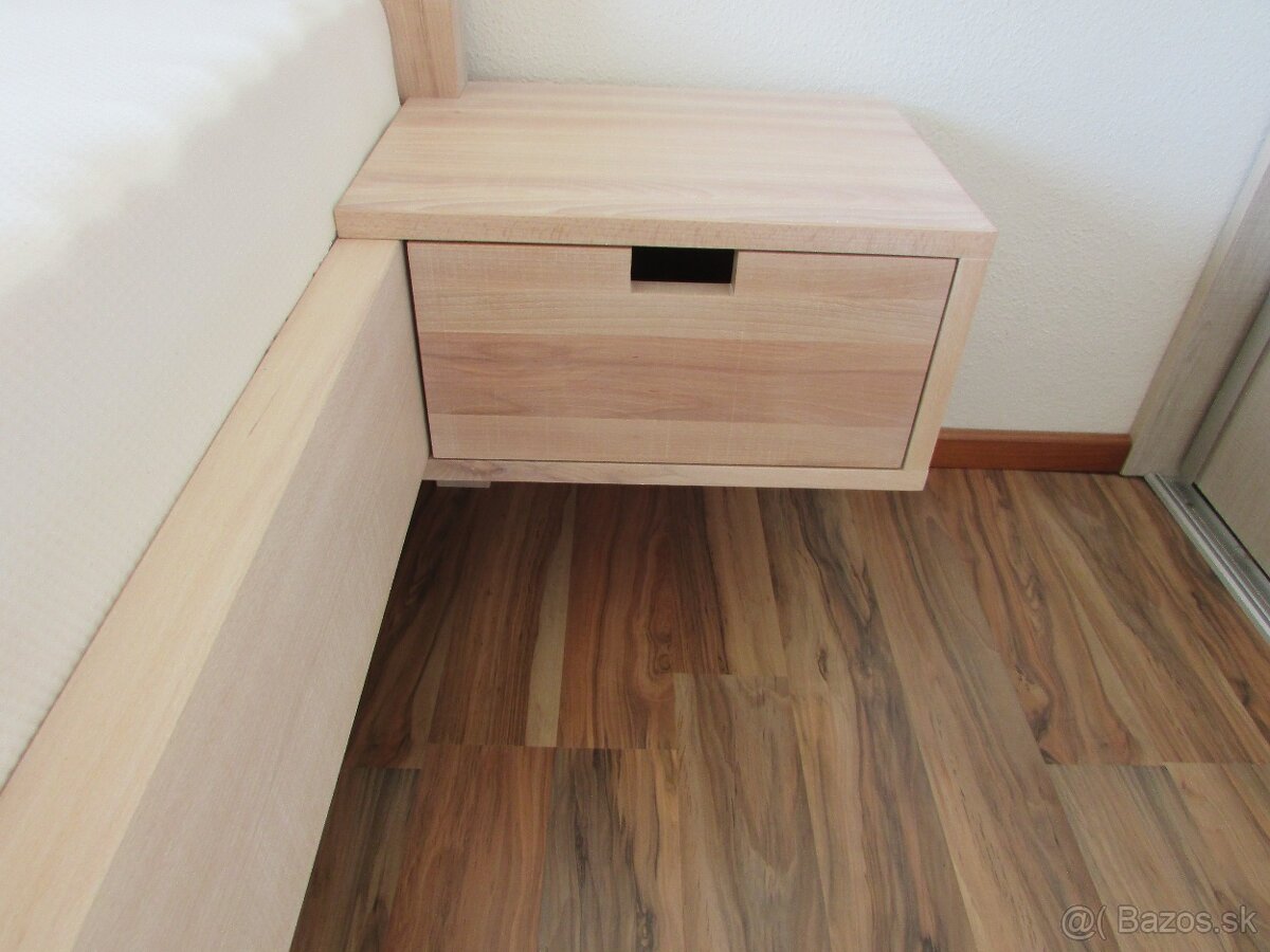 Masívna dubová posteľ Lucia + 2 stolíky zdarma - 20