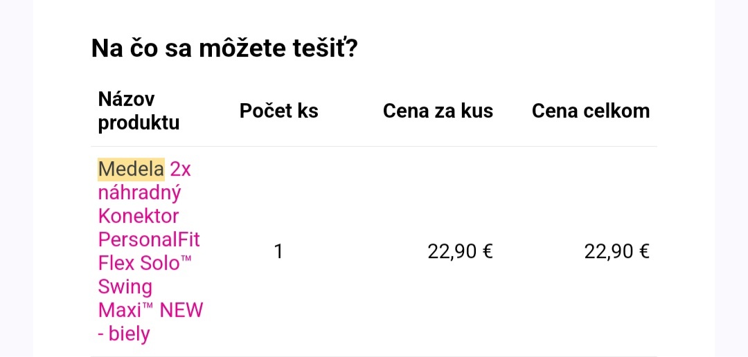 Odsávačka Medela - 20