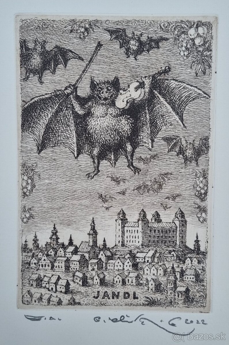 Peter Kľúčik-predám grafiky. - 20