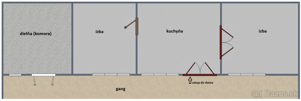Dolné Strháre – lacný dom - 20
