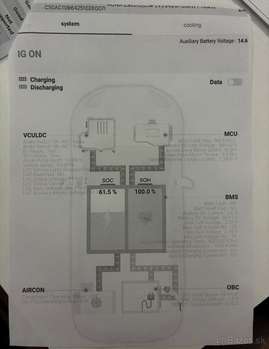 Hyundai Kona Electric, 2020, 150kW, 64kWh, SoH 100% - 20