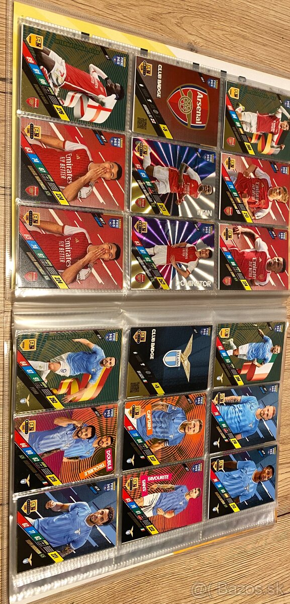 Futbalové kartičky 510ks - 20