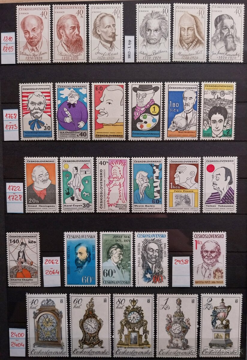 Známky ČESKOSLOVENSKO – 3 - 20