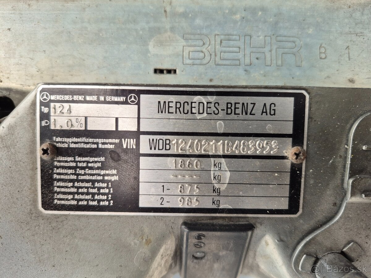 Mercedes-Benz 124 200E LPG - 20