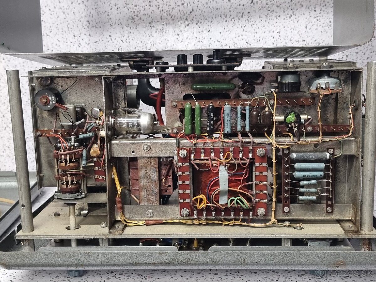 4-250MHz 》Wobbelsender Grundig model 6016 》lampový Vobler - 20