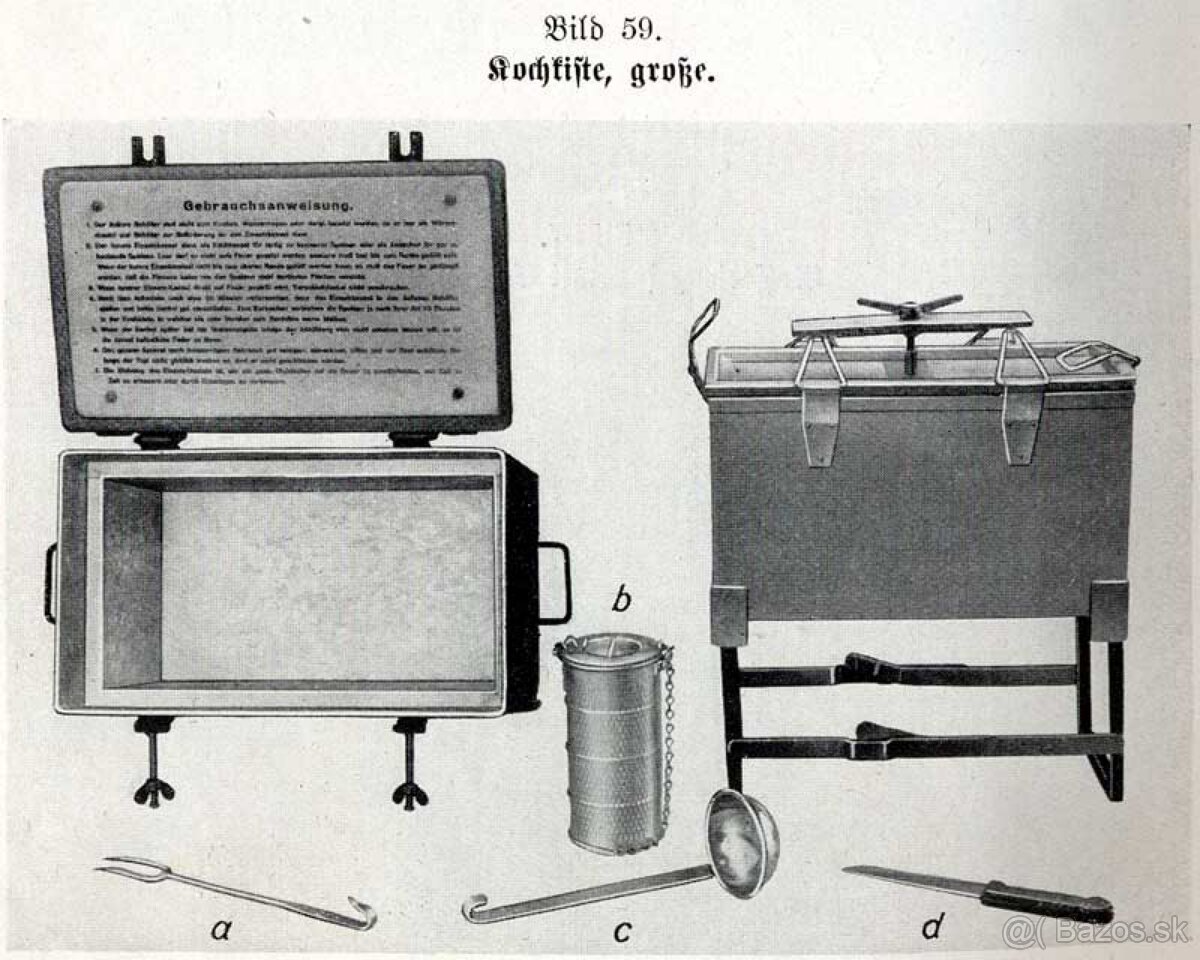 Kochkiste Feldkuche Wehrmacht 1937 Reichsheer - 20