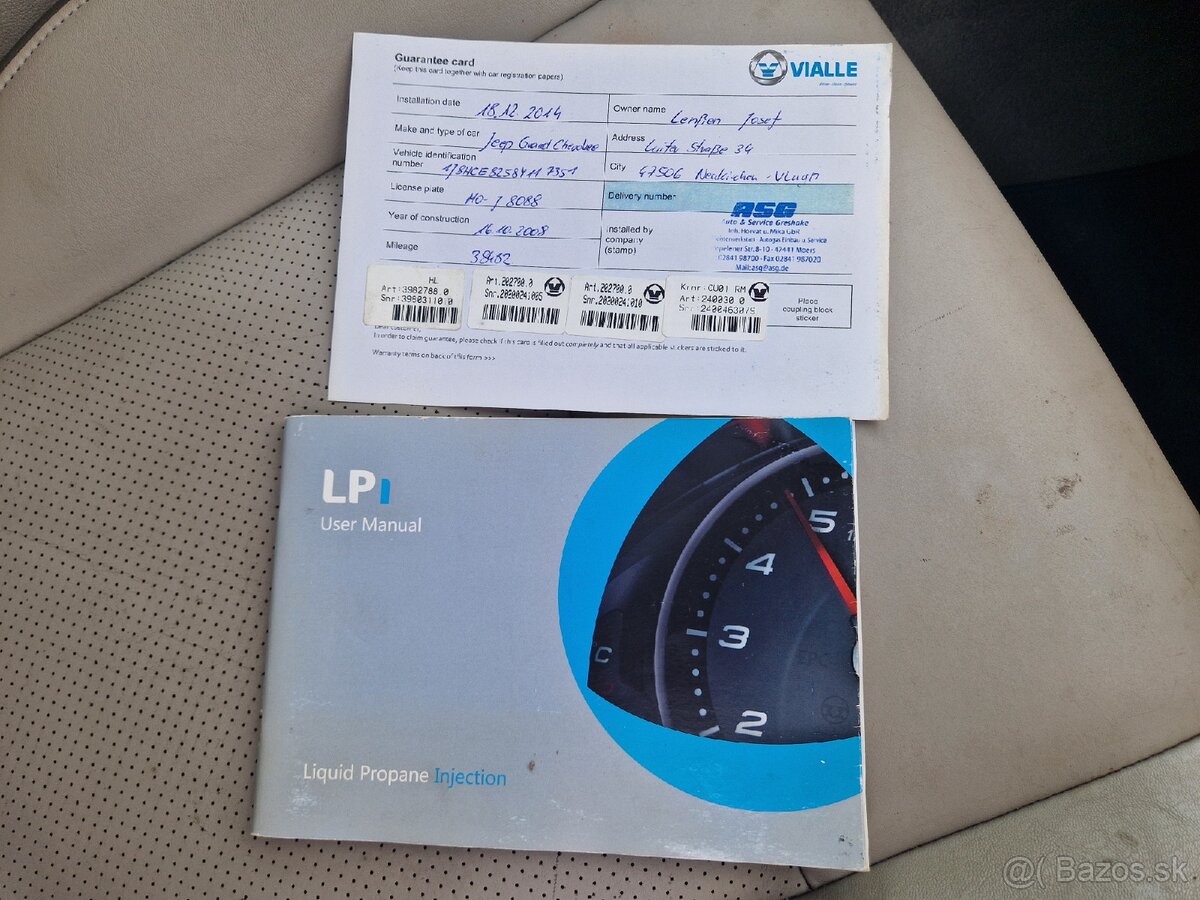 Jeep Grand Cherokee 5.7 Hemi V8 2008 Overland LPG - 20