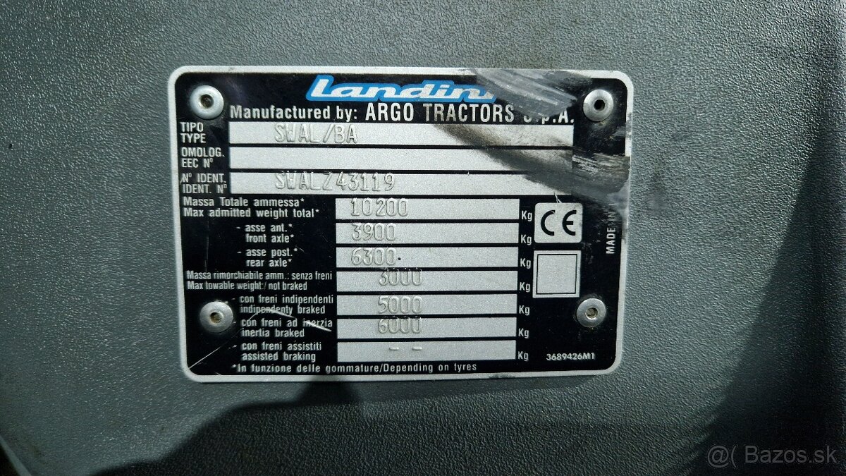 TRAKTOR LANDINI LANDPOWER 125T3 4x4 - 20