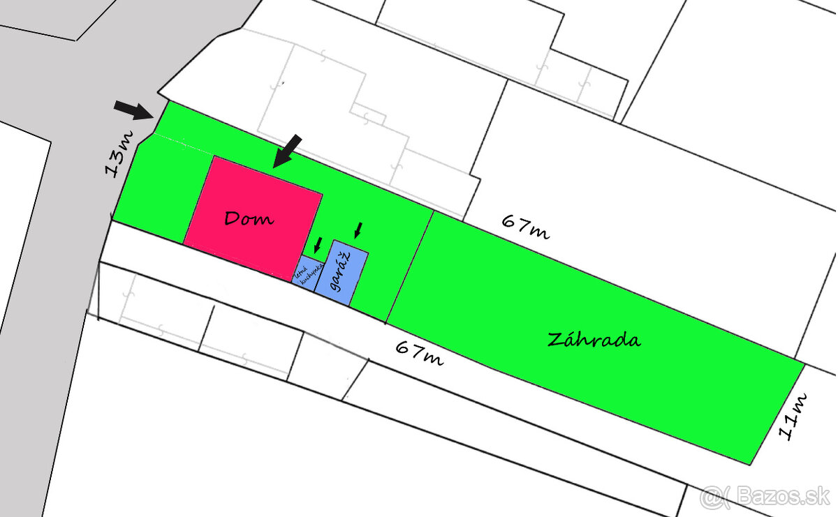 DOHODA / MUROVANÝ RODINNÝ DOM / BRUSNO / POZEMOK 808 m2 - 20