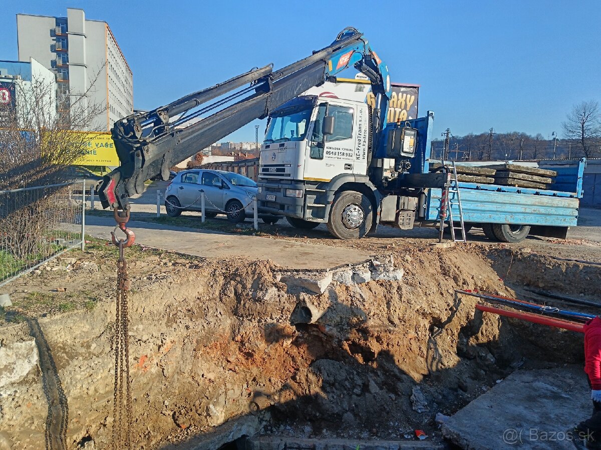 Nákladná doprava Hydraulická ruka + Sklápač - 20