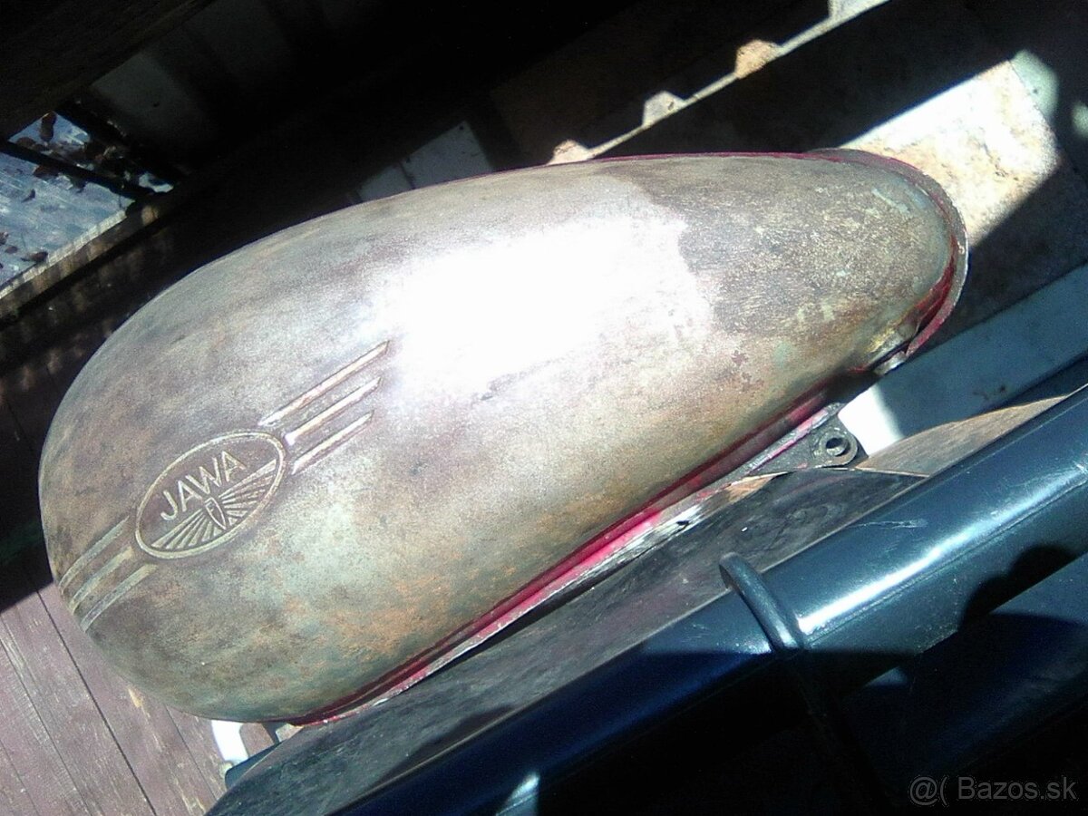 Jawa 250 pérák FJ 1947 s doklady - 20