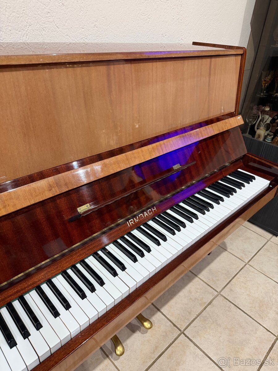 Predám klavír IRMBACH – výborný stav - 20