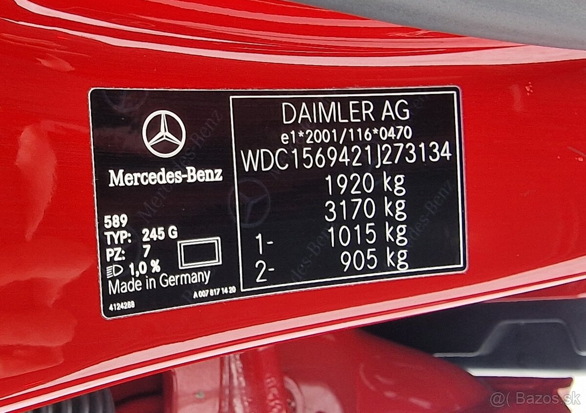 MERCEDES-BENZ GLA 180 A/T - 20