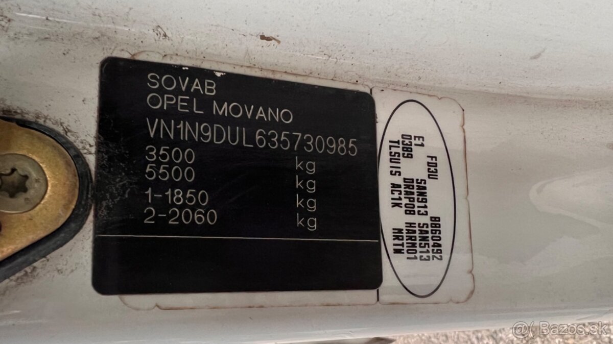 Opel Movano Bus 14 Miestny - 20