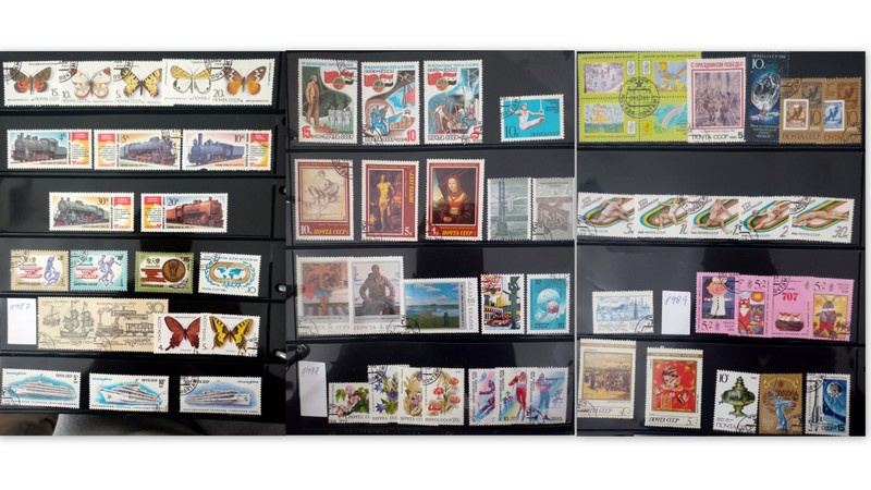 Predám poštové známky CCCP 1084 ks - 20